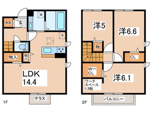 仮）MIDコリーナの物件間取画像